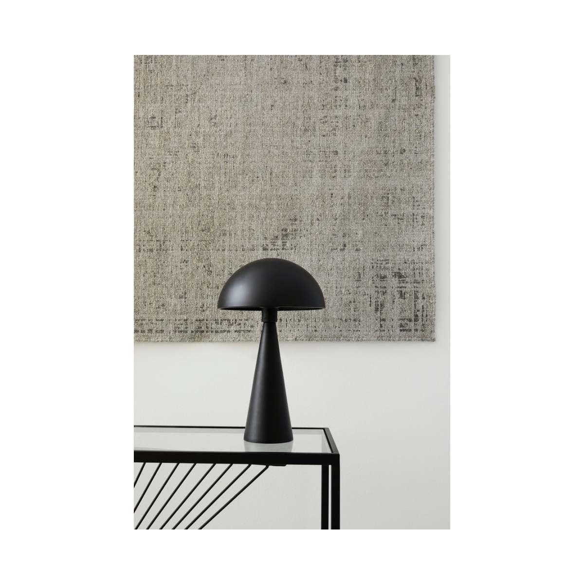 Lampada Tavolo Modern Nero cm.H36.5 | Bizzotto