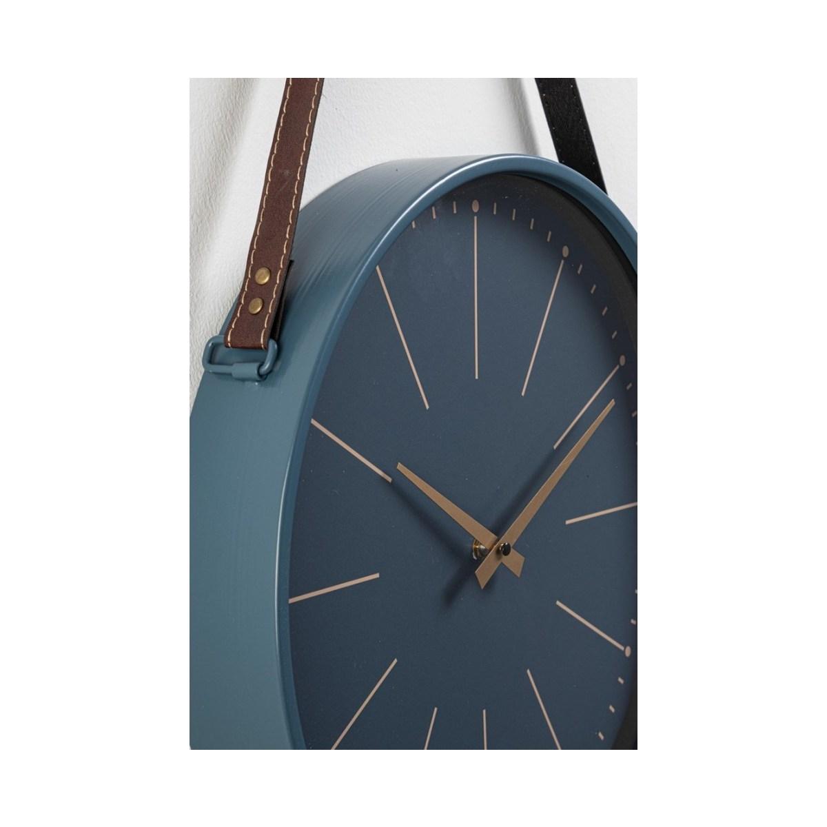 Orologio Parete Timely Blu cm.40x66 | Bizzotto