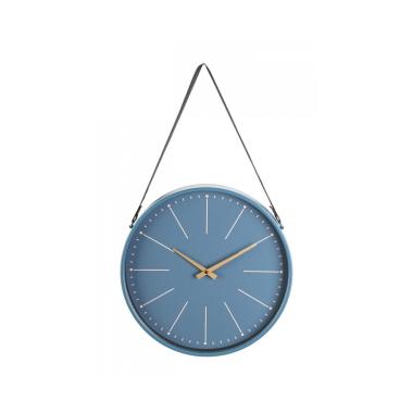 Orologio Parete Timely Blu cm.40x66 | Bizzotto