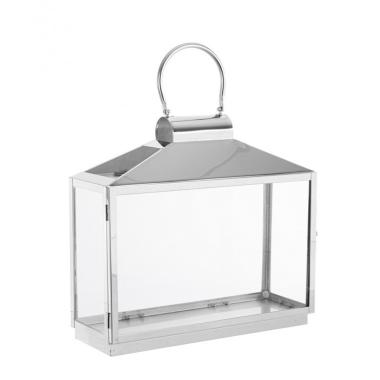 Lanterna Nilak Argento cm.H39 | Bizzotto