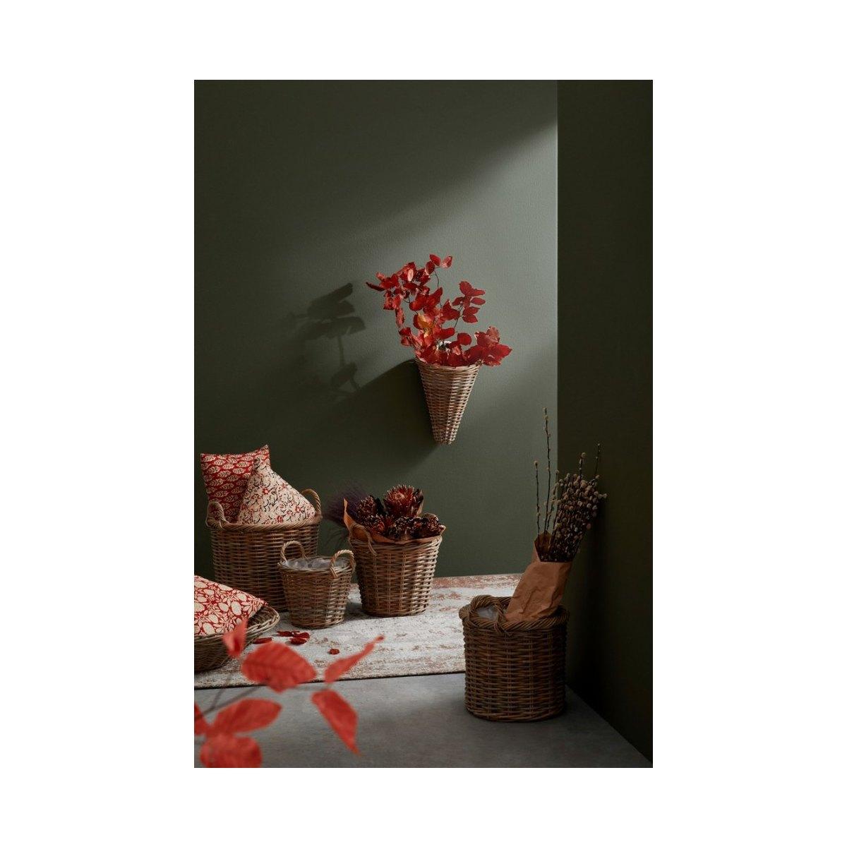 Cesto Set pz.3 -2 Manici Randy Svas Grigio  | Bizzotto