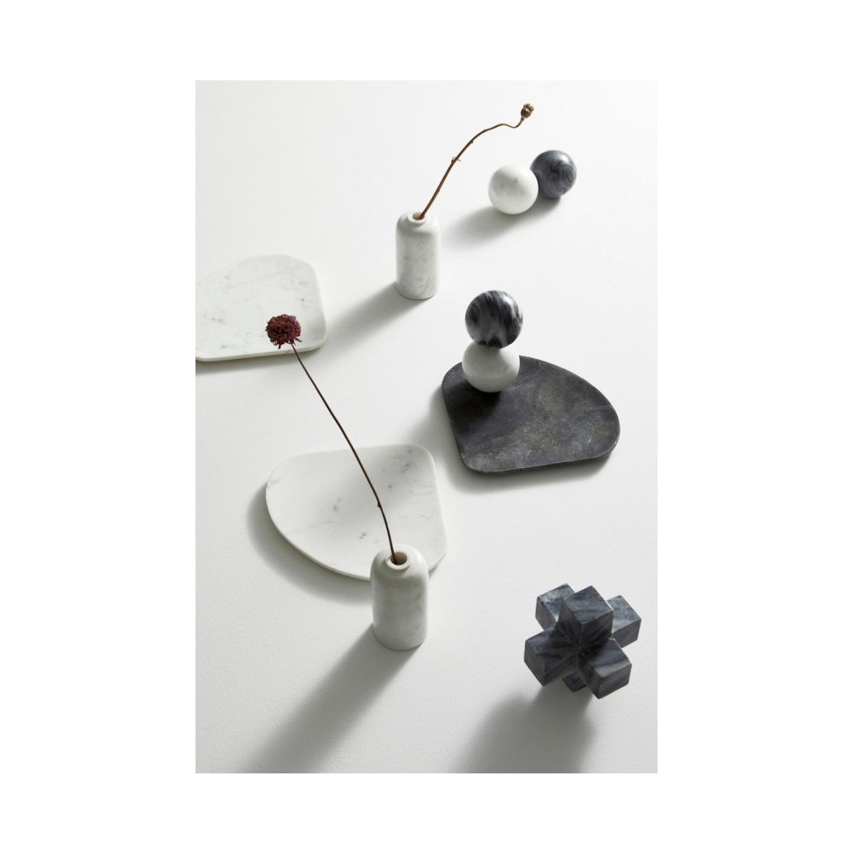 Decorazione Kandy Croce Marmo Bianco | Bizzotto