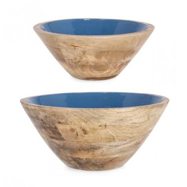 Ciotola Set pz.2 Knossos Alto Blu | Bizzotto