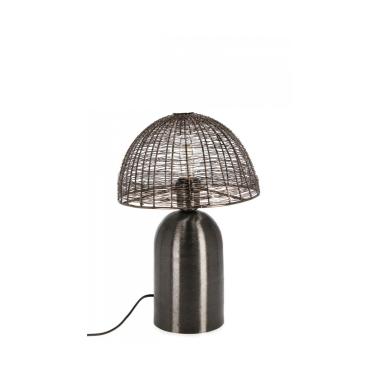 Lampada Tavolo Inay Nero cm.Ã?26 | Bizzotto