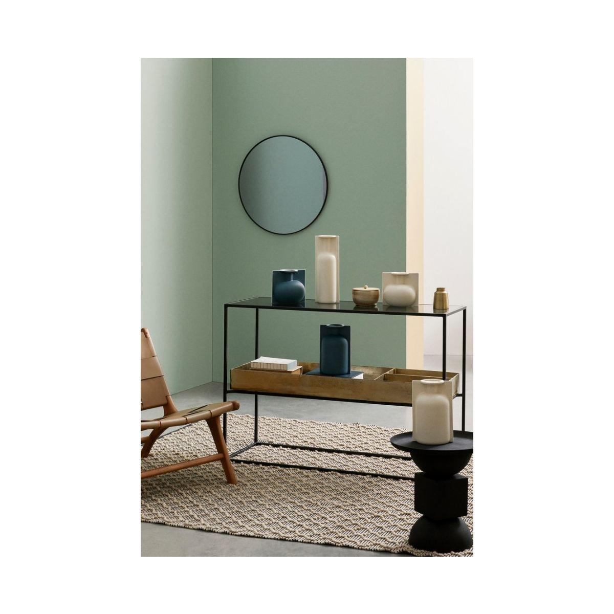 Vaso a Bottiglia Decorativa Izumo Beige cm.H18 | Bizzotto