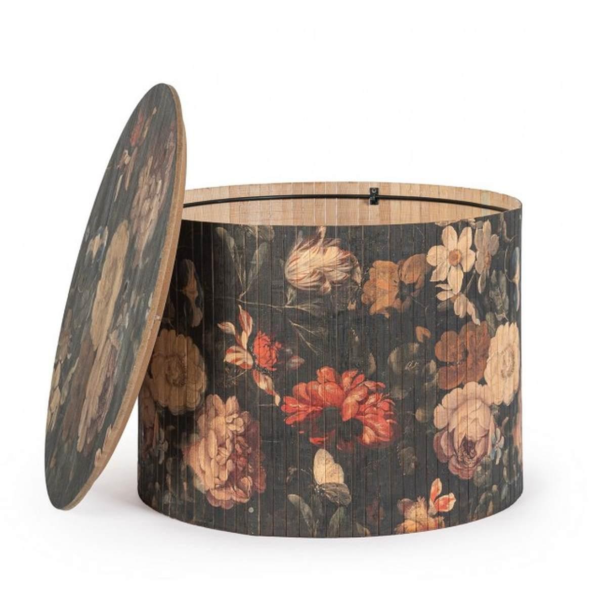 Tavolino Sayuri Bamboo Tondo cm.Ã?58x40H | Bizzotto