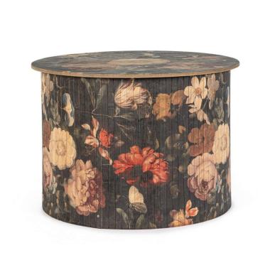 Tavolino Sayuri Bamboo Tondo cm.Ã?58x40H | Bizzotto