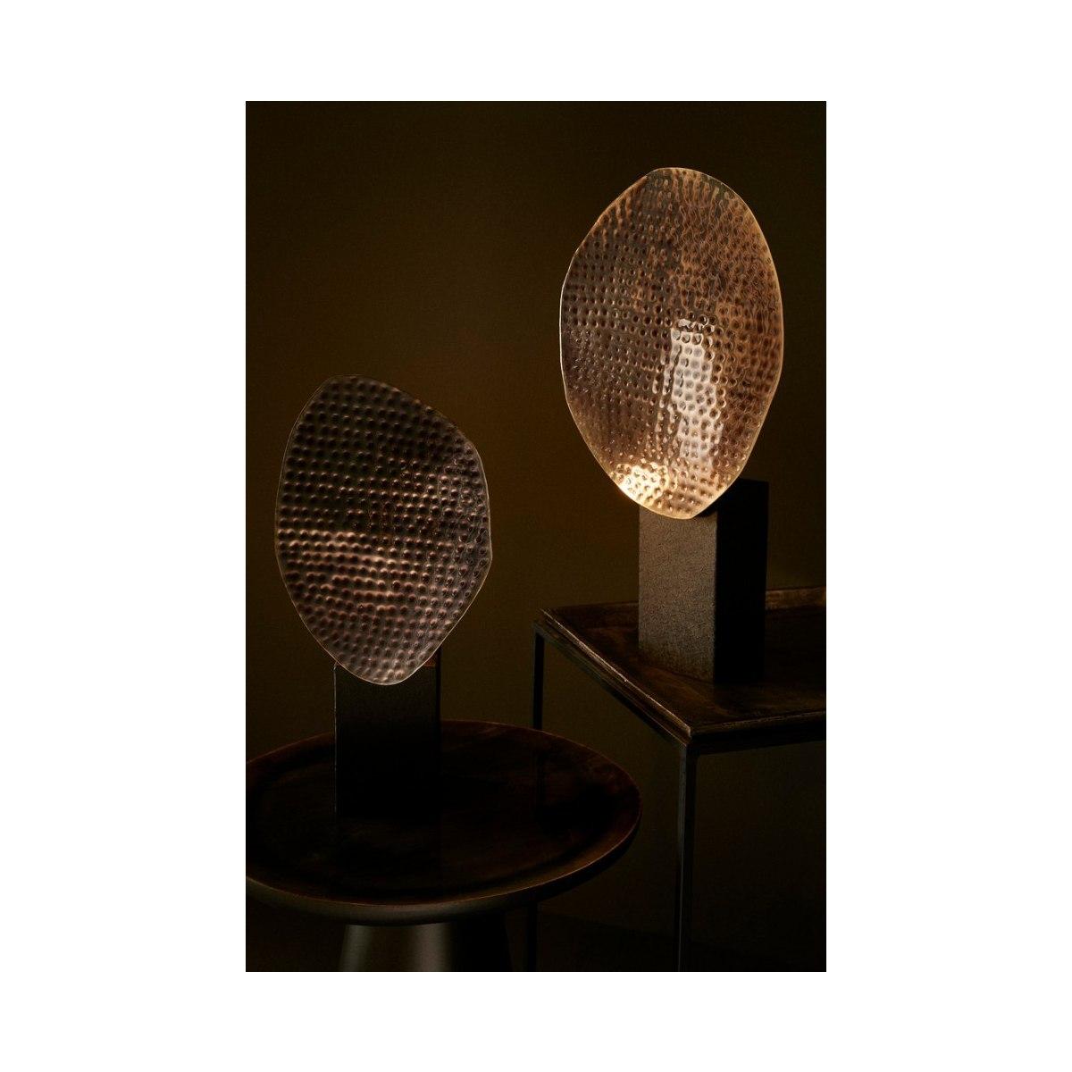 Lampada Tavolo Neev Nero cm.H46 | Bizzotto