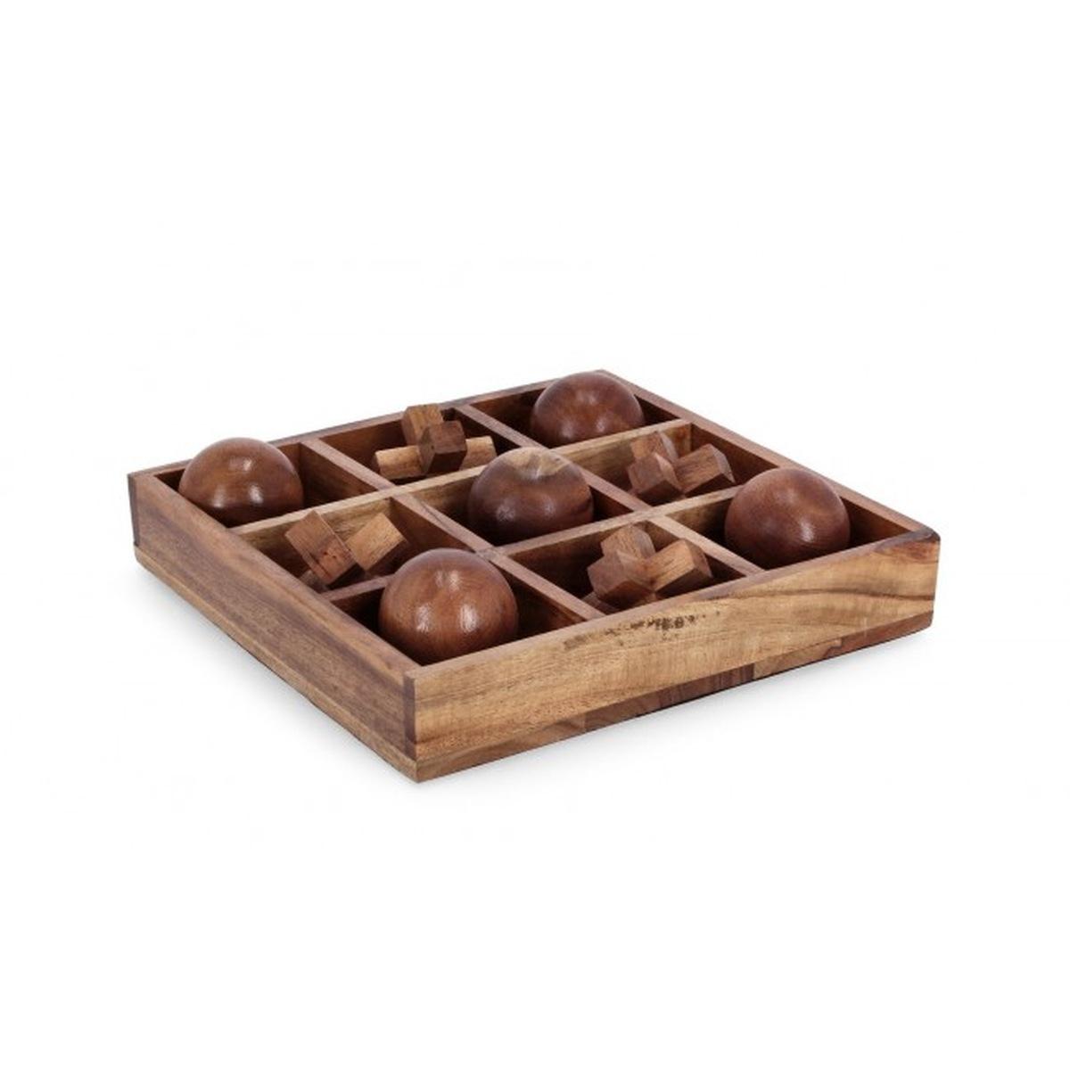 Decorazione Tris Fortune Legno 23,5x23,5 | Bizzotto