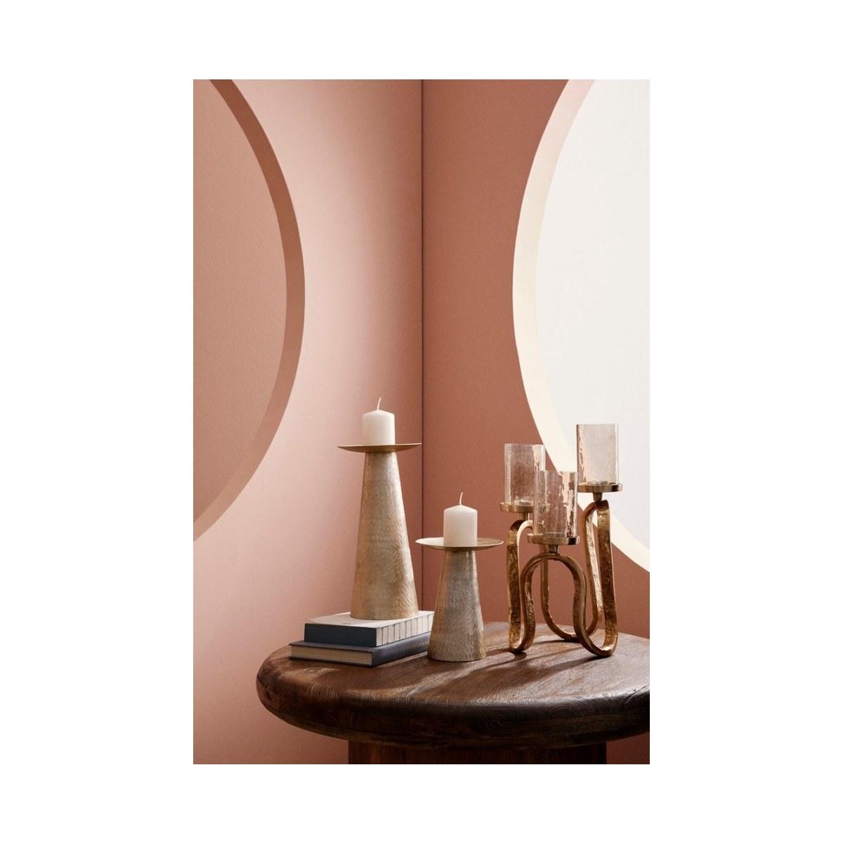 Candelabro Sagar 3Fuochi Oro cm.H29 | Bizzotto