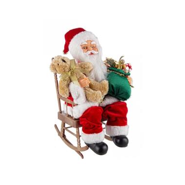 Babbo Animato con Dondolo | Bizzotto