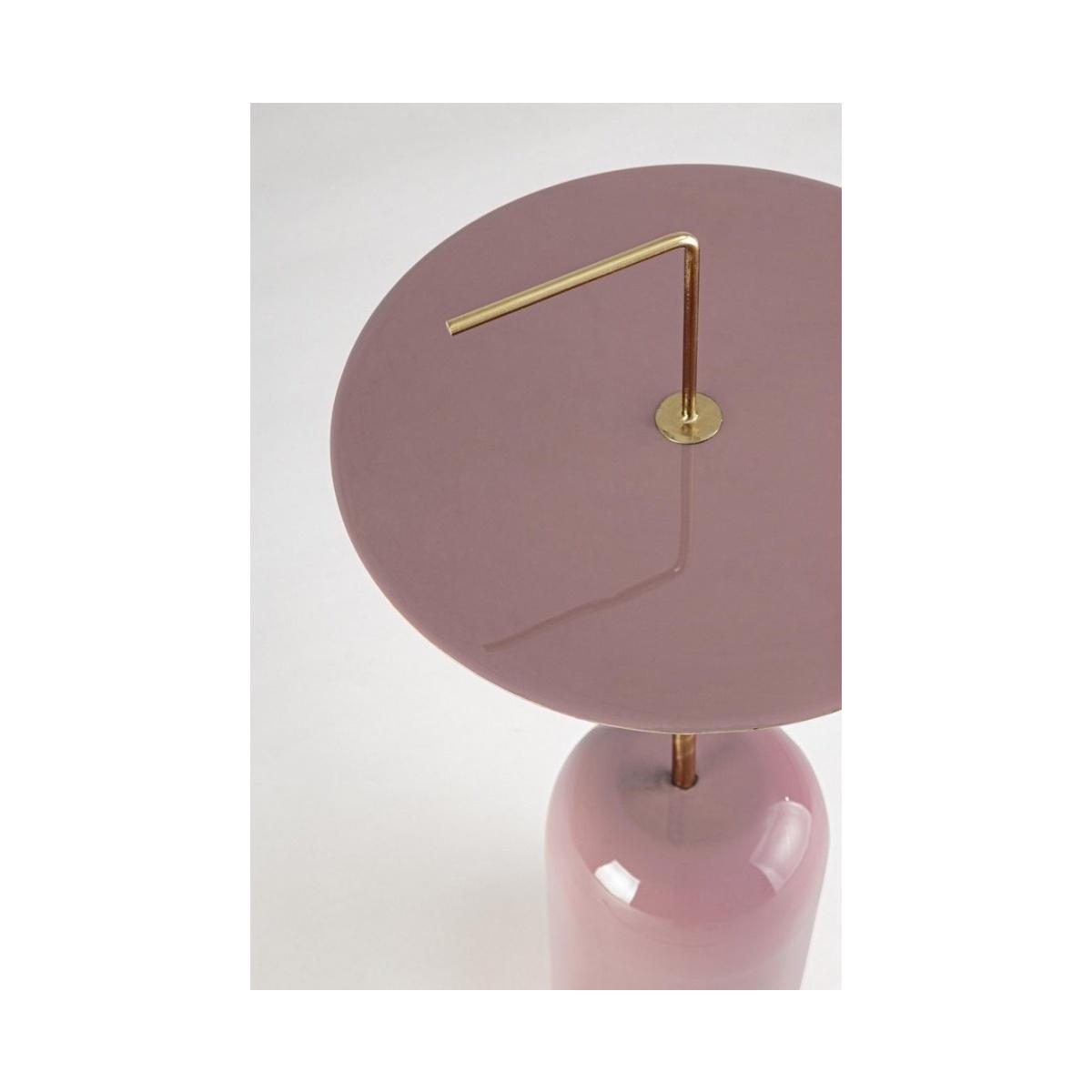 Tavolino Tulasi Rosa Antico Tondo cm.Ã?30 | Bizzotto