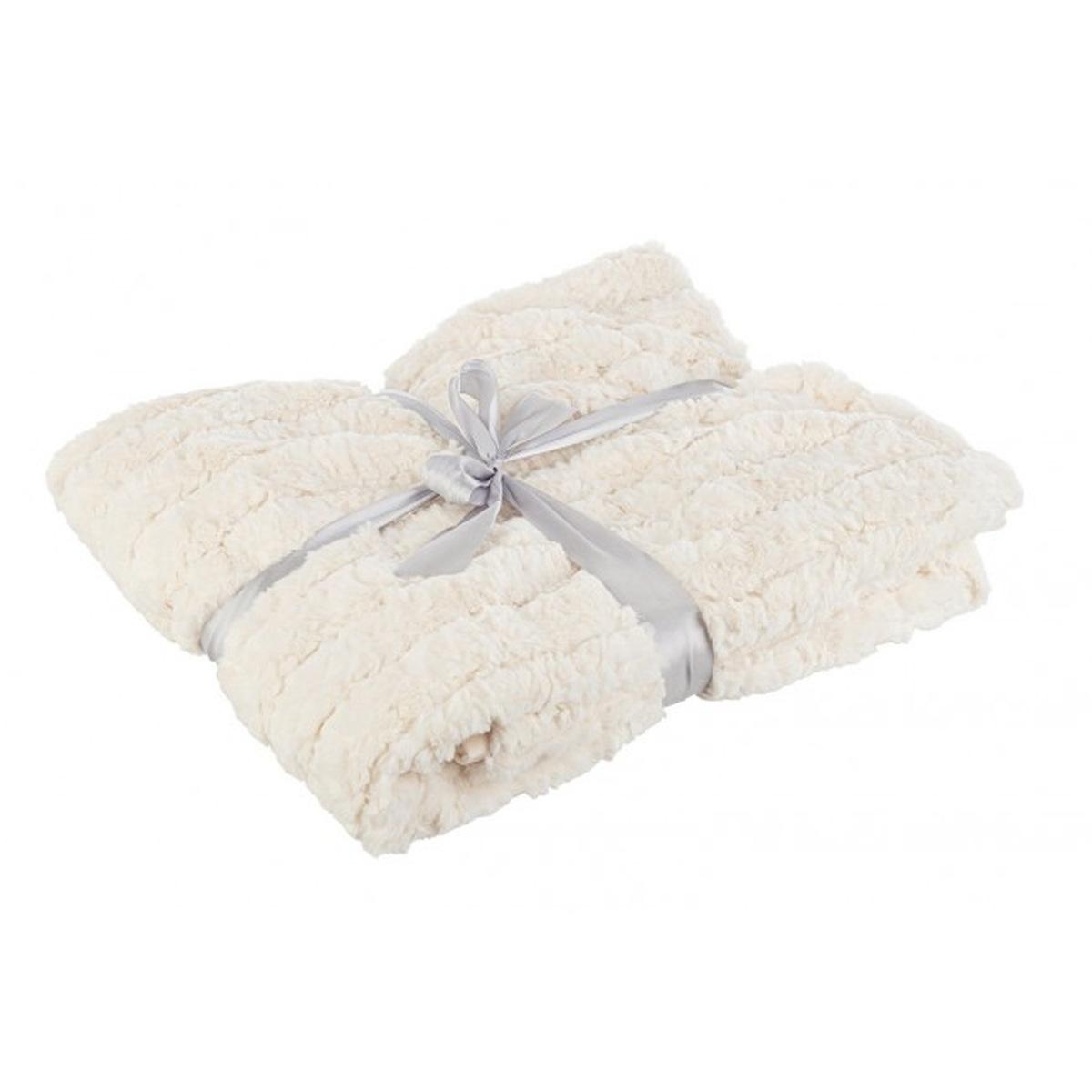 Coperta Wolly Avorio cm.150x130 | Bizzotto