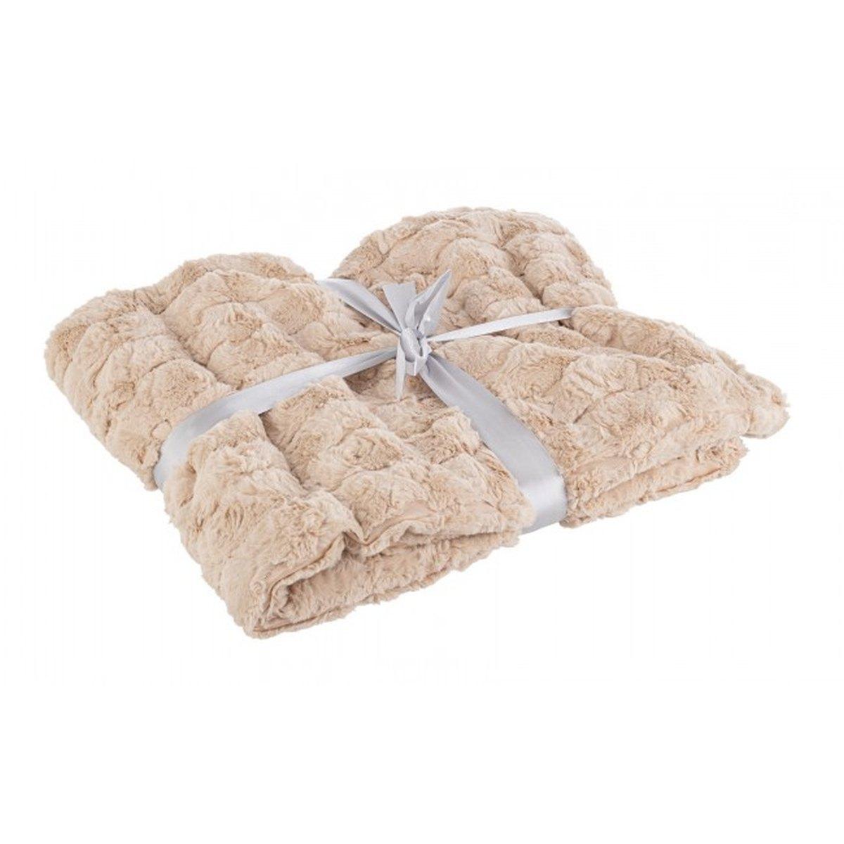 Coperta Wolly Beige cm.150x130 | Bizzotto
