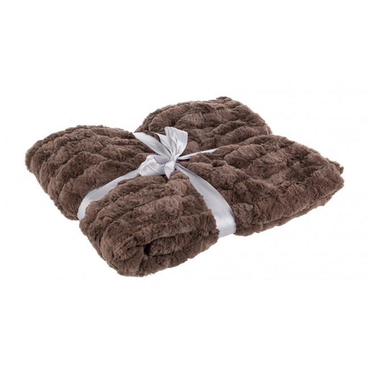 Coperta Wolly Marrone cm.150x130 | Bizzotto