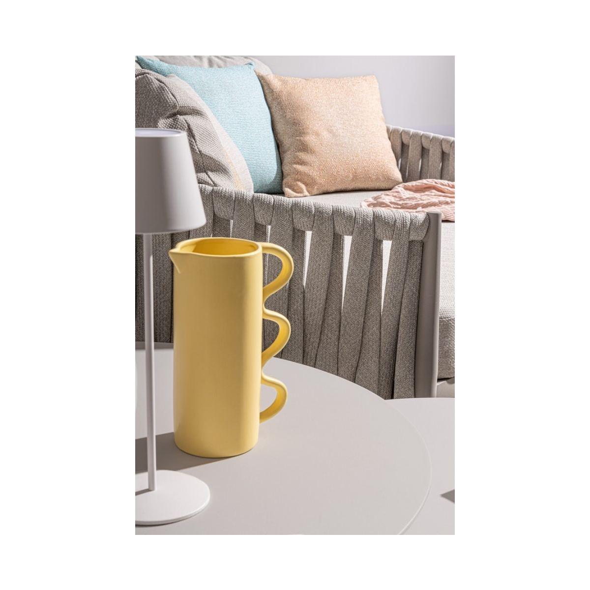 Lampada Tavolo LED Etna Bianco cm.H38 | Bizzotto