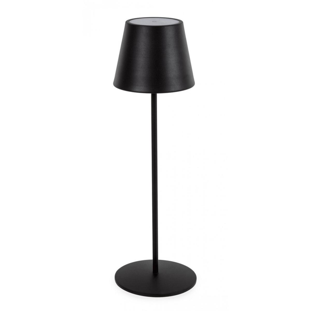 Lampada Tavolo LED Etna Nero cm.H38 | Bizzotto