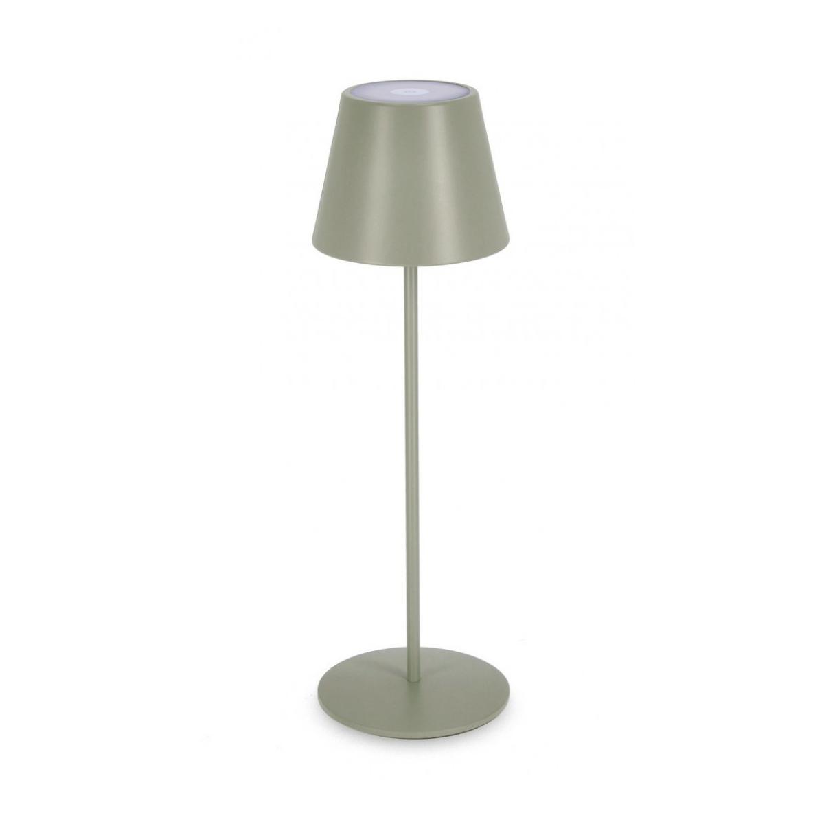Lampada Tavolo LED Etna Verde Salvia cm.H38 | Bizzotto
