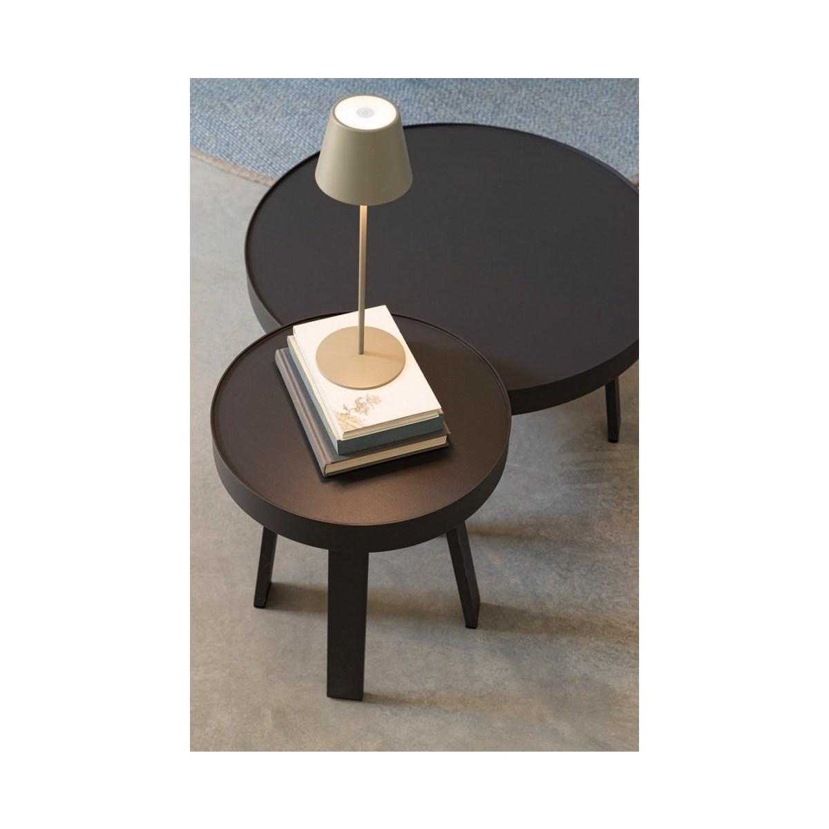 Lampada Tavolo LED Etna Verde Salvia cm.H38 | Bizzotto