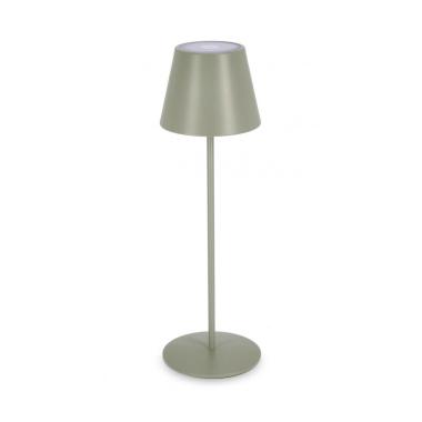 Lampada Tavolo LED Etna Verde Salvia cm.H38 | Bizzotto