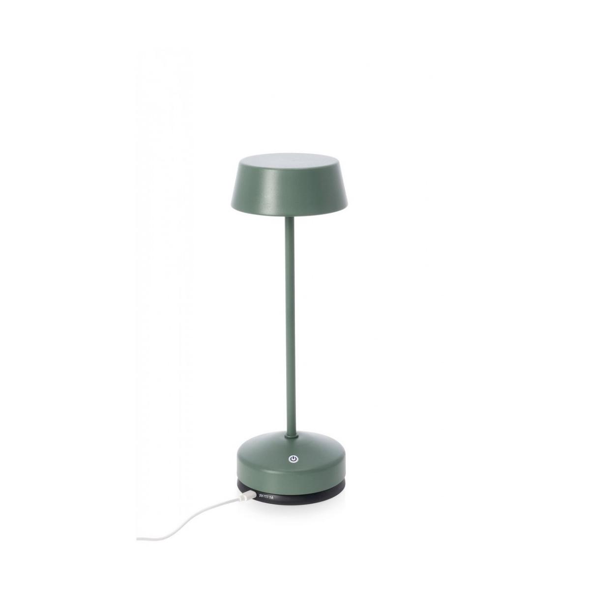 Lampada Tavolo LED Esprit Verde cm.H33 | Bizzotto