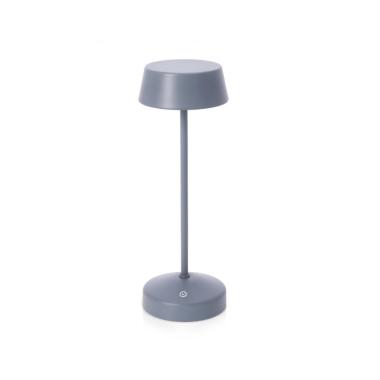 Lampada Tavolo LED Esprit Blu cm.H33 | Bizzotto