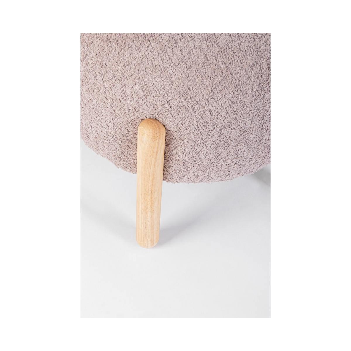 Sgabello Dayla Rosa Antico | Bizzotto