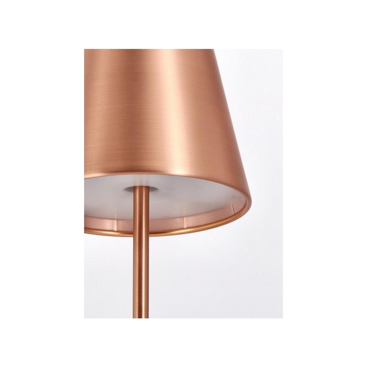 Lampada Tavolo LED Etna Bronzo cm.H38 | Bizzotto