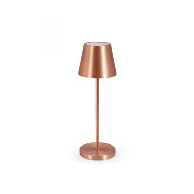 Lampada Tavolo LED Etna Bronzo cm.H38 | Bizzotto