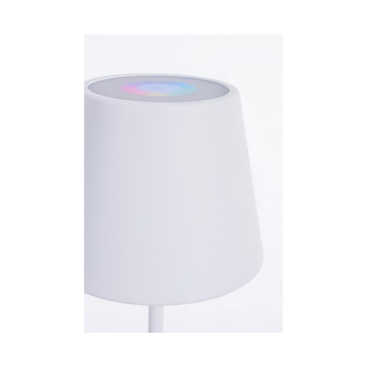 Lampada Tavolo LED Multico Etna Bianc cm.H38 | Bizzotto
