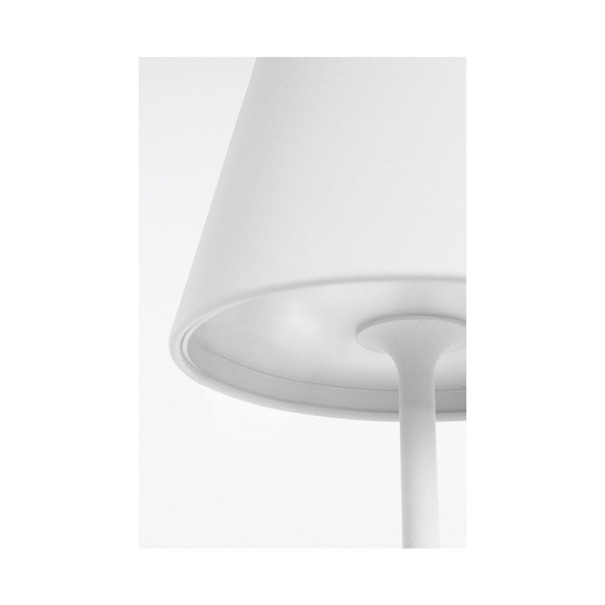 Lampada Tavolo LED Multico Etna Bianc cm.H38 | Bizzotto