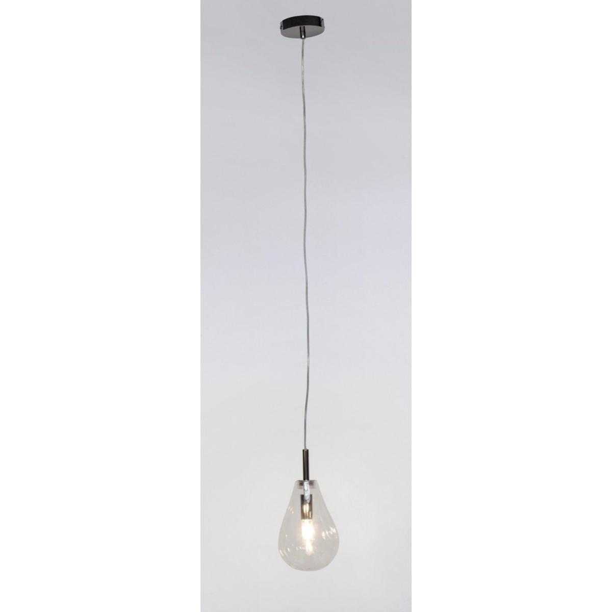 Lampadario 1 Luce Reflect Trasp-Arg | Bizzotto
