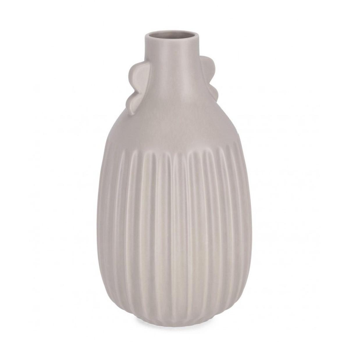 Vaso a Bottiglia Decorativa Juzo Beige cm.H33 | Bizzotto