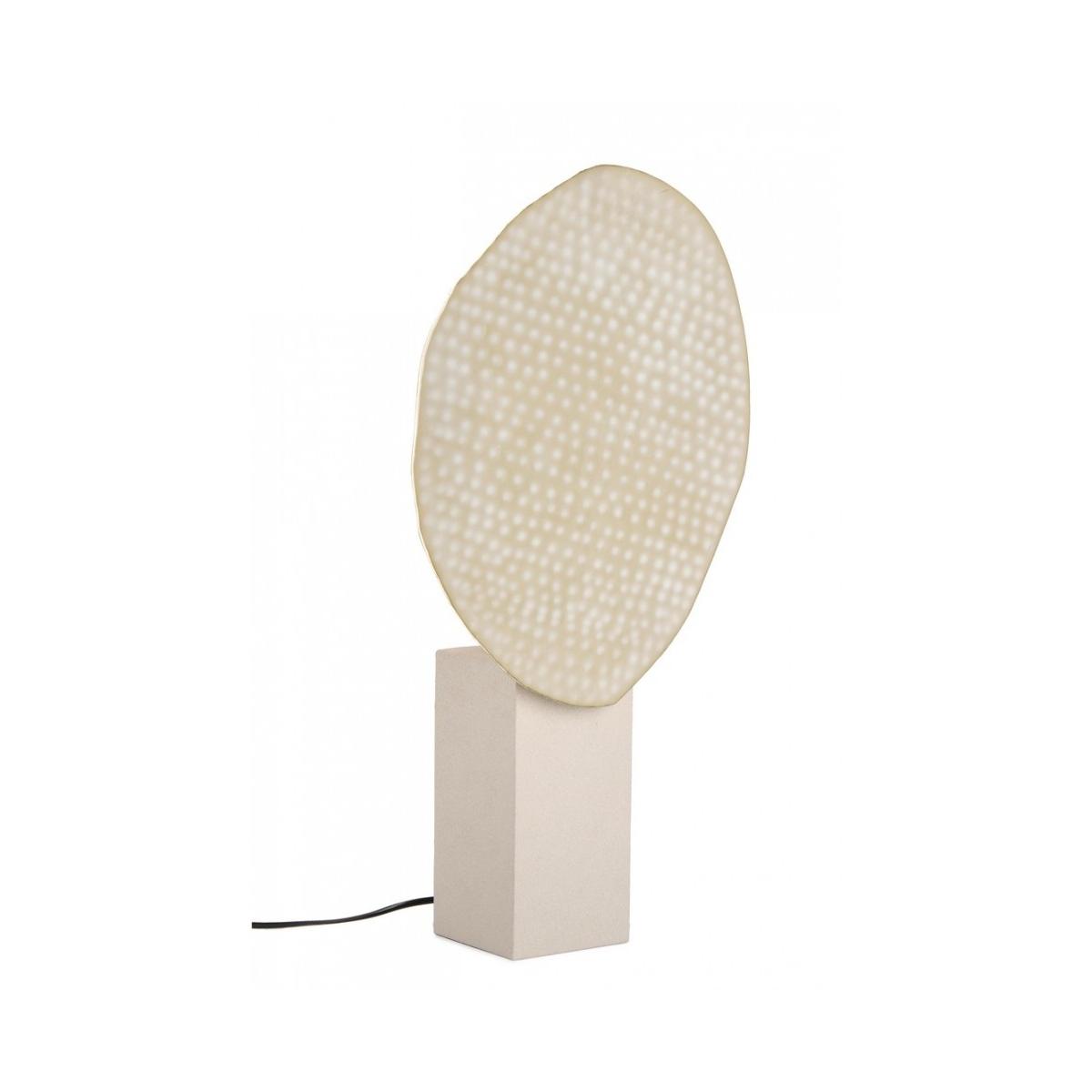 Lampada Tavolo Neev Beige cm.H57 | Bizzotto