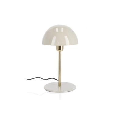 Lampada Tavolo Velma Beige cm.H36 | Bizzotto