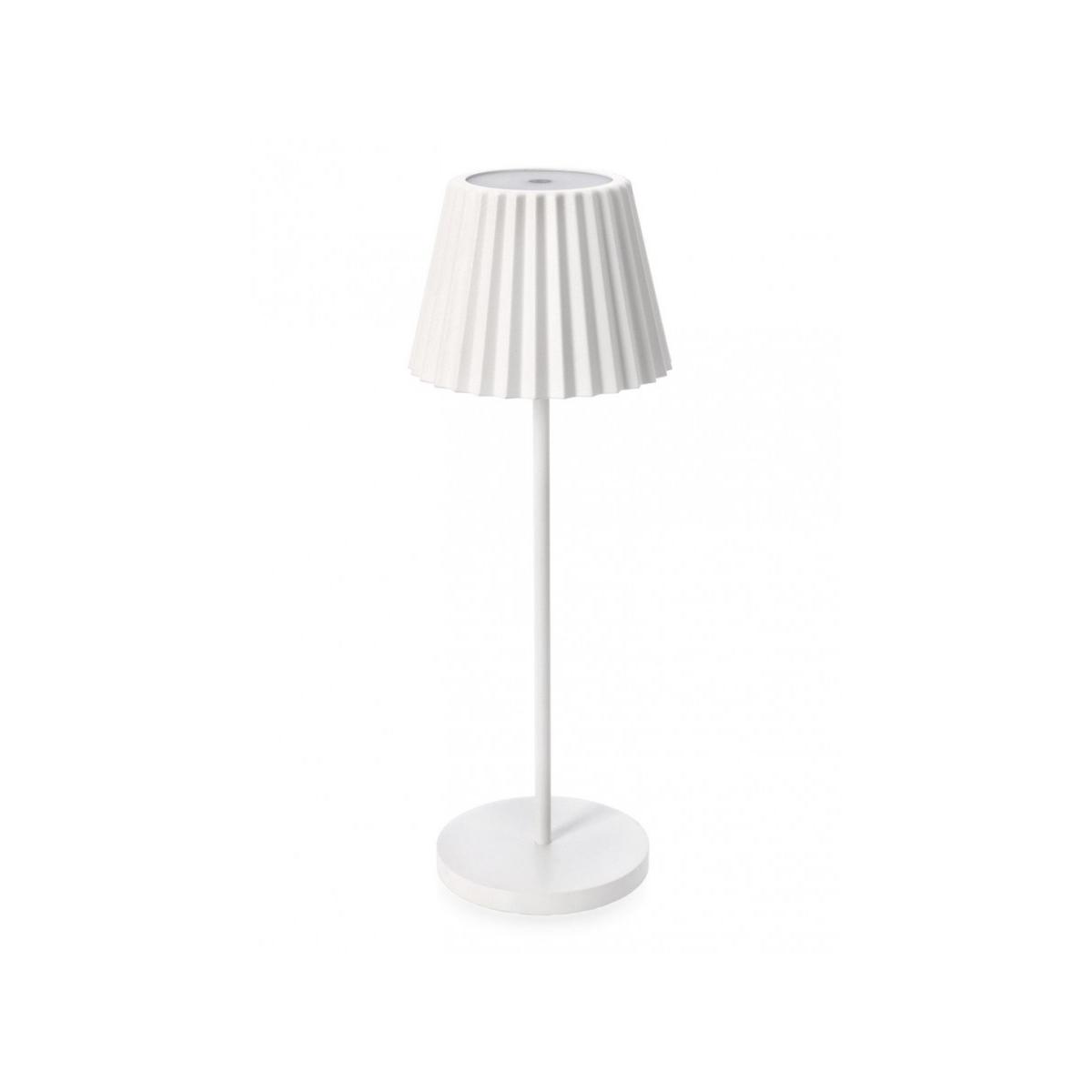 Lampada Tavolo LED Artika Bianco cm.H36 | Bizzotto