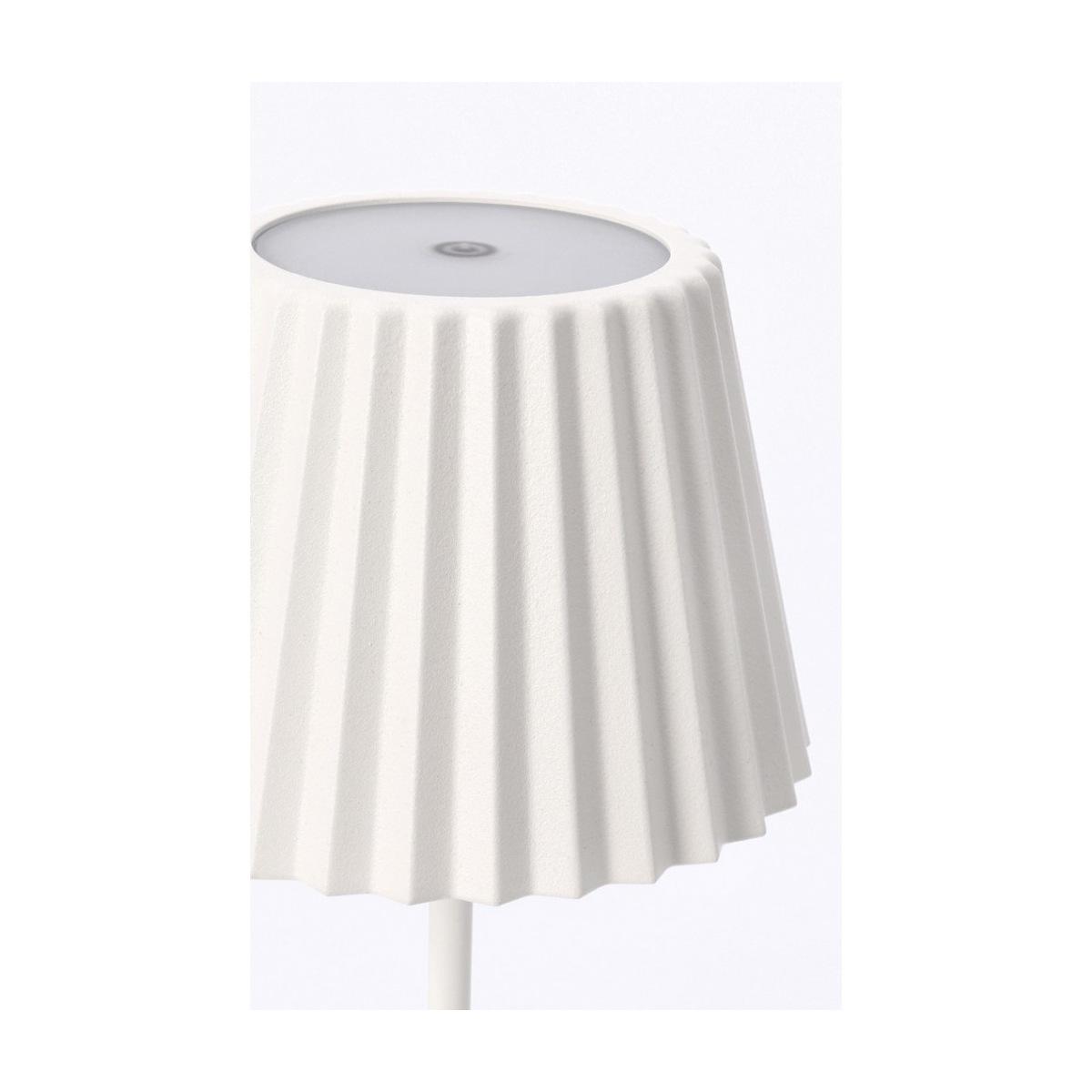 Lampada Tavolo LED Artika Bianco cm.H36 | Bizzotto