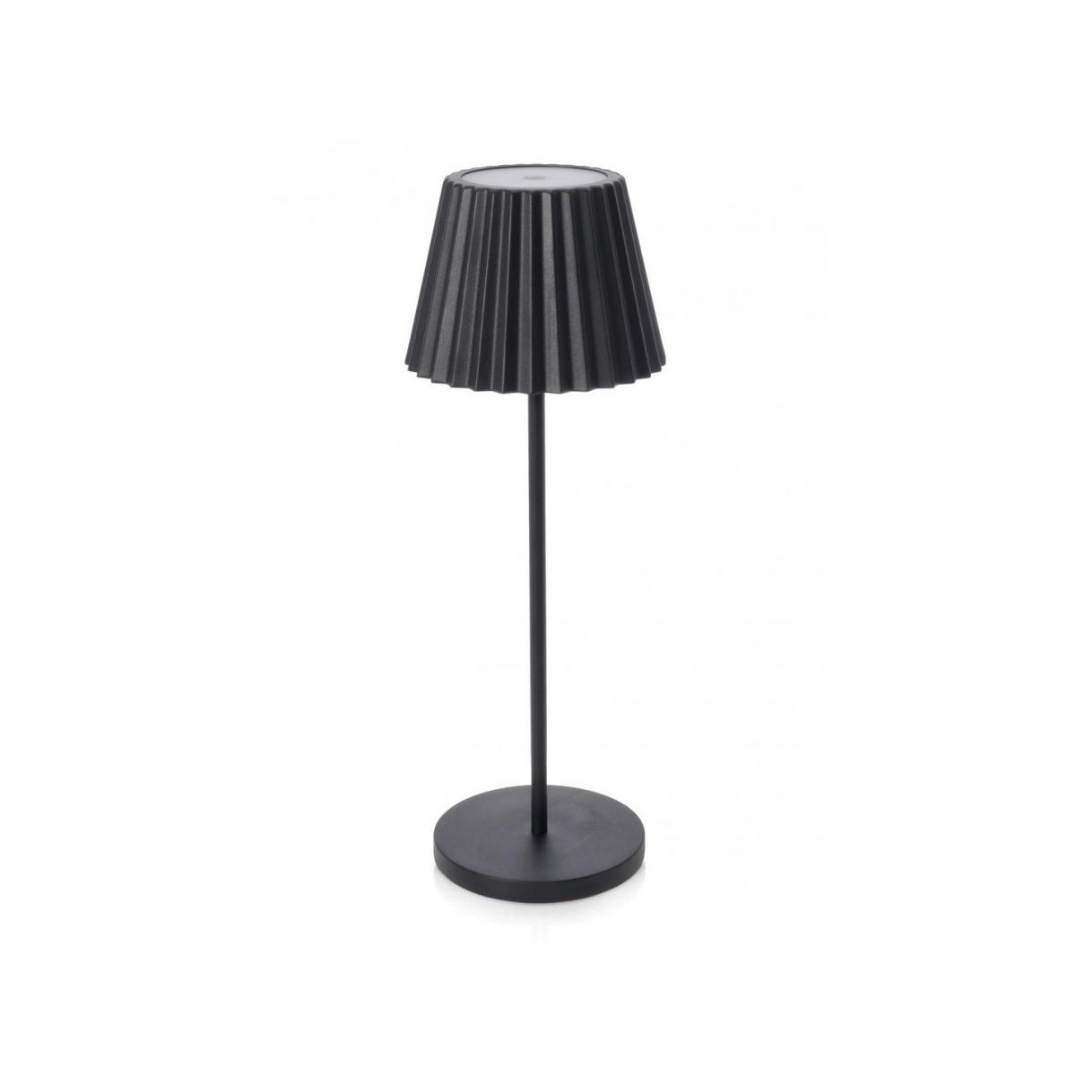 Lampada Tavolo LED Artika Nero cm.H36 | Bizzotto