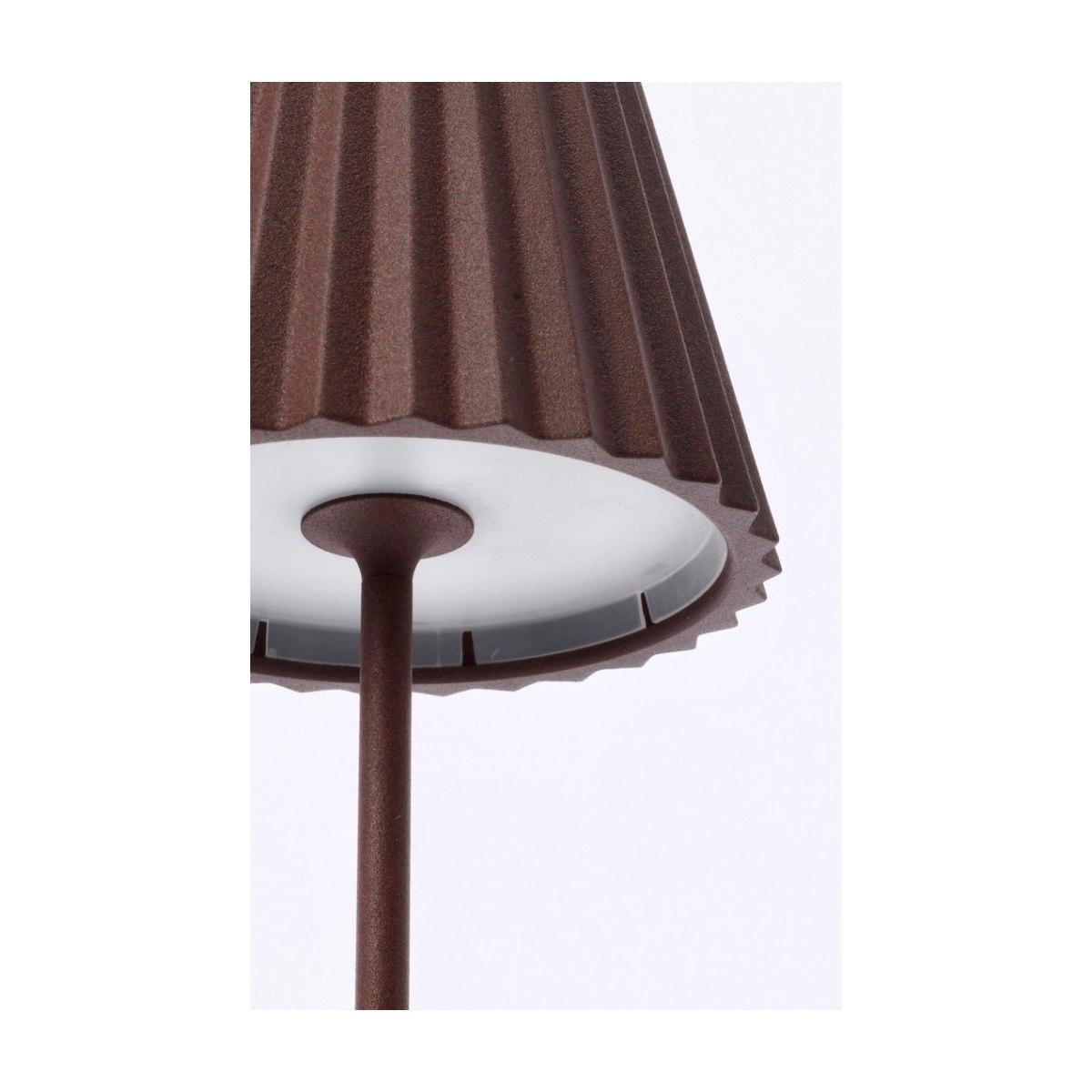 Lampada Tavolo LED Artika Marrone cm.H36 | Bizzotto