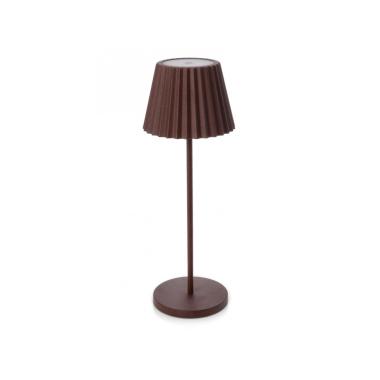Lampada Tavolo LED Artika Marrone cm.H36 | Bizzotto