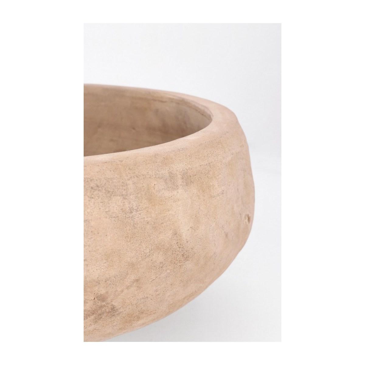 Portavaso Set pz.3 Minh Ciotola Terracot Brunit | Bizzotto