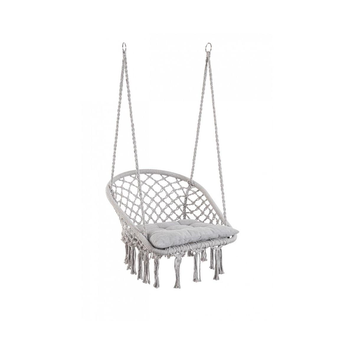 Amaca Pensile Javier Rettangolare Grigio 88x130H | Bizzotto