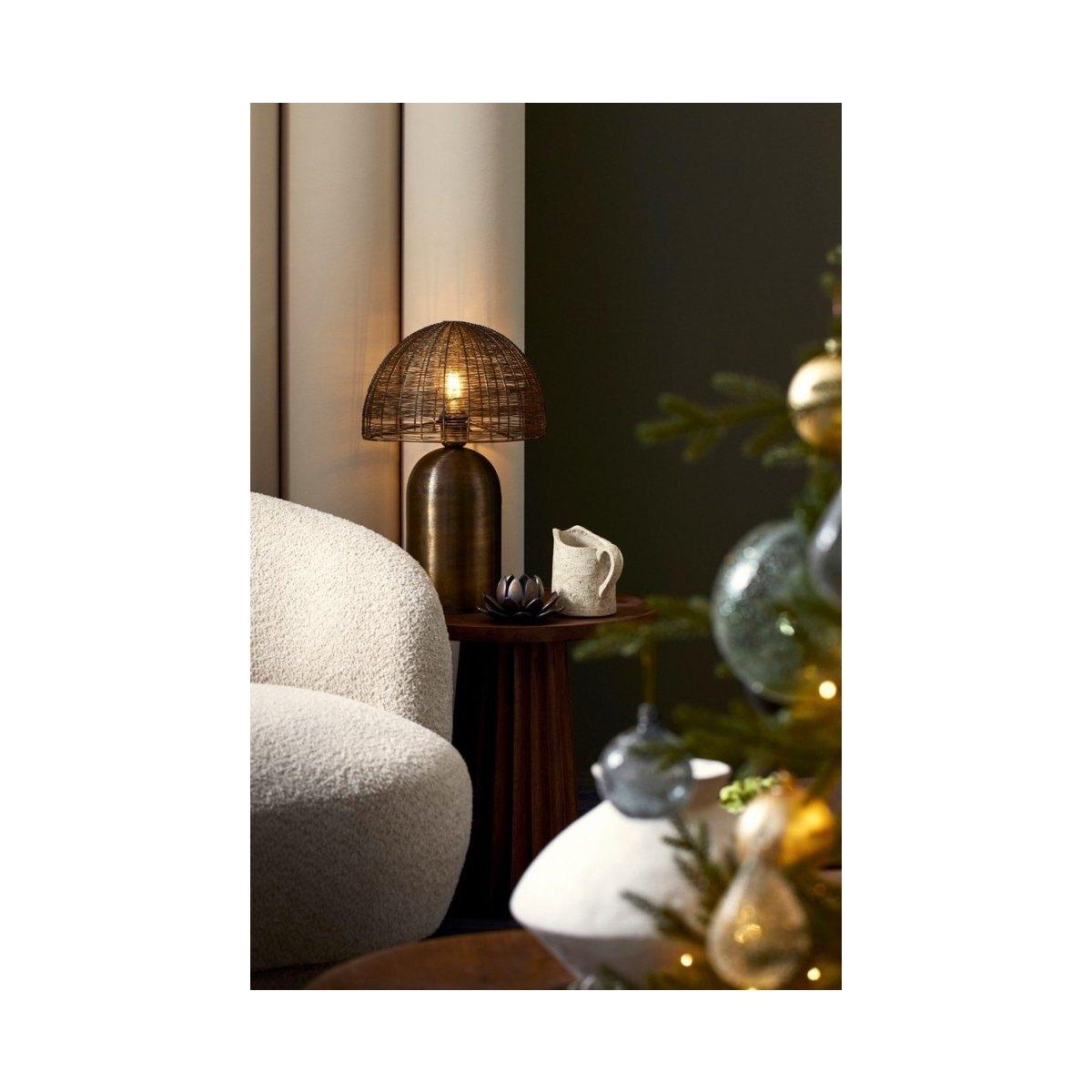 Lampada Tavolo Inay Dorato | Bizzotto