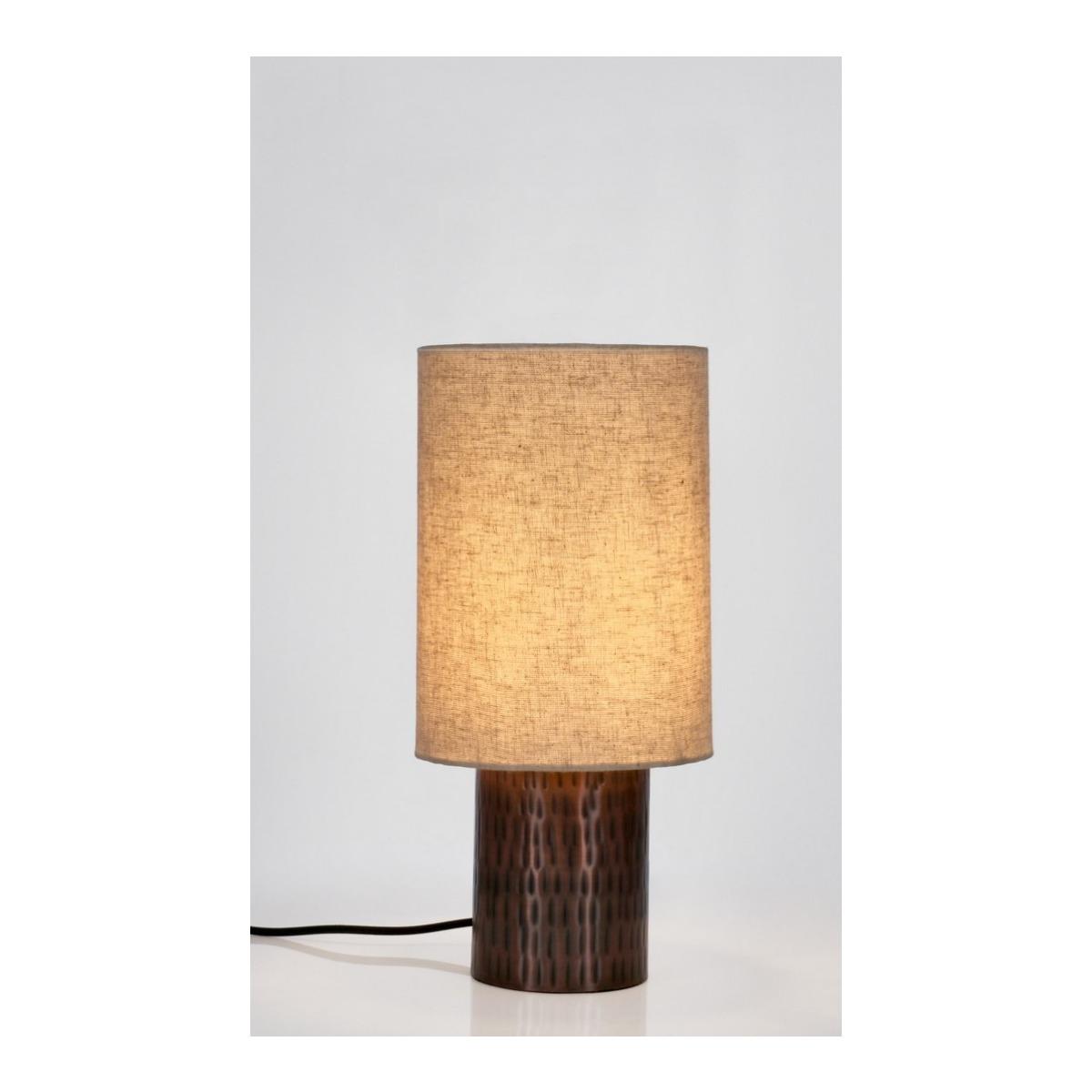 Lampada Tavolo Bihar Marrone cm.H41 | Bizzotto