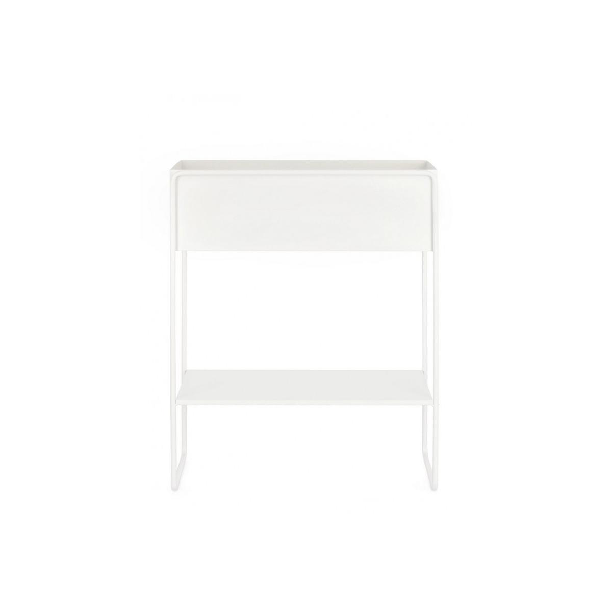 Portafiori Madelyn Rettangolare Bianco cm.750x63,5H | Bizzotto