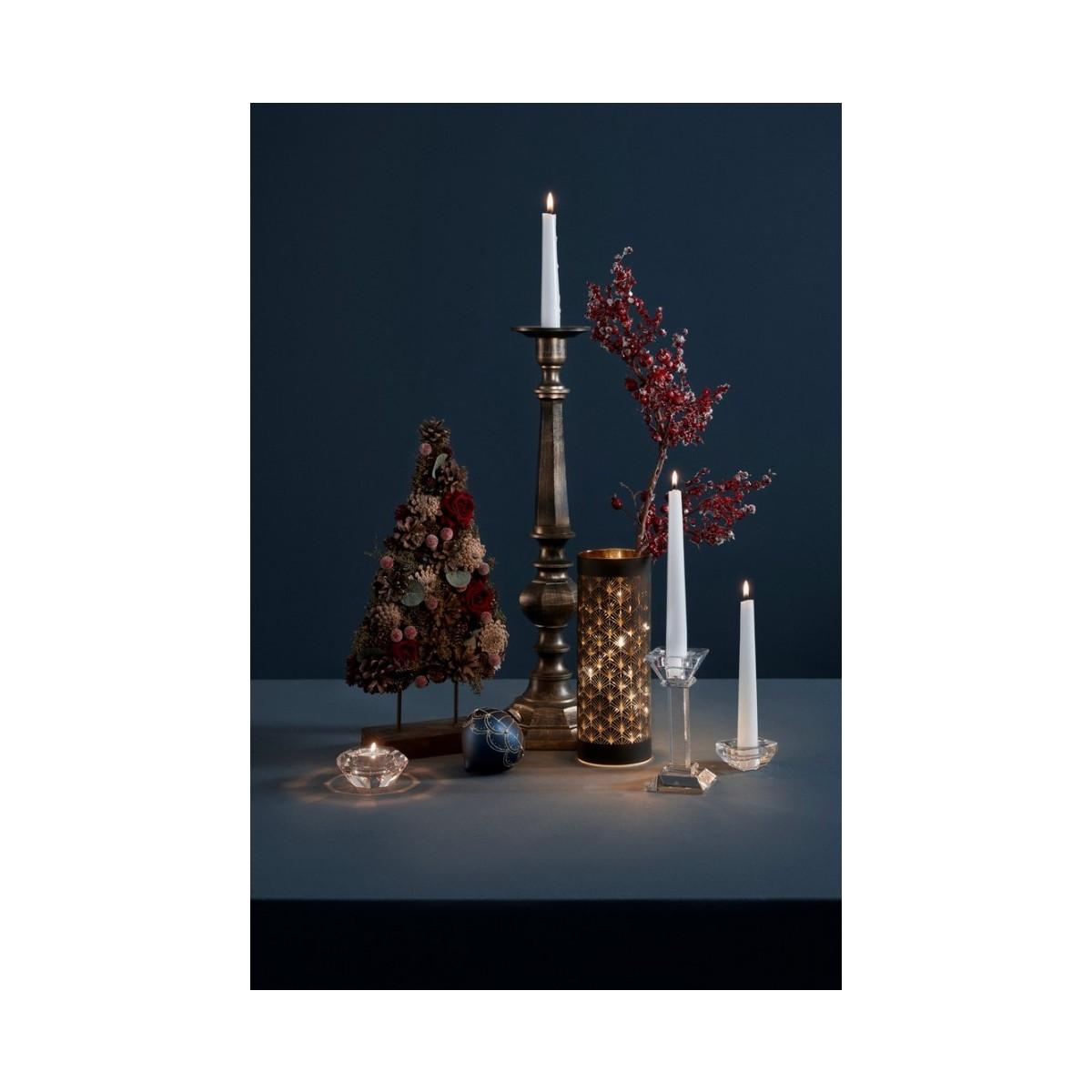 Candelabro Chandana 1 Fuoco Brunito cm.H53 | Bizzotto