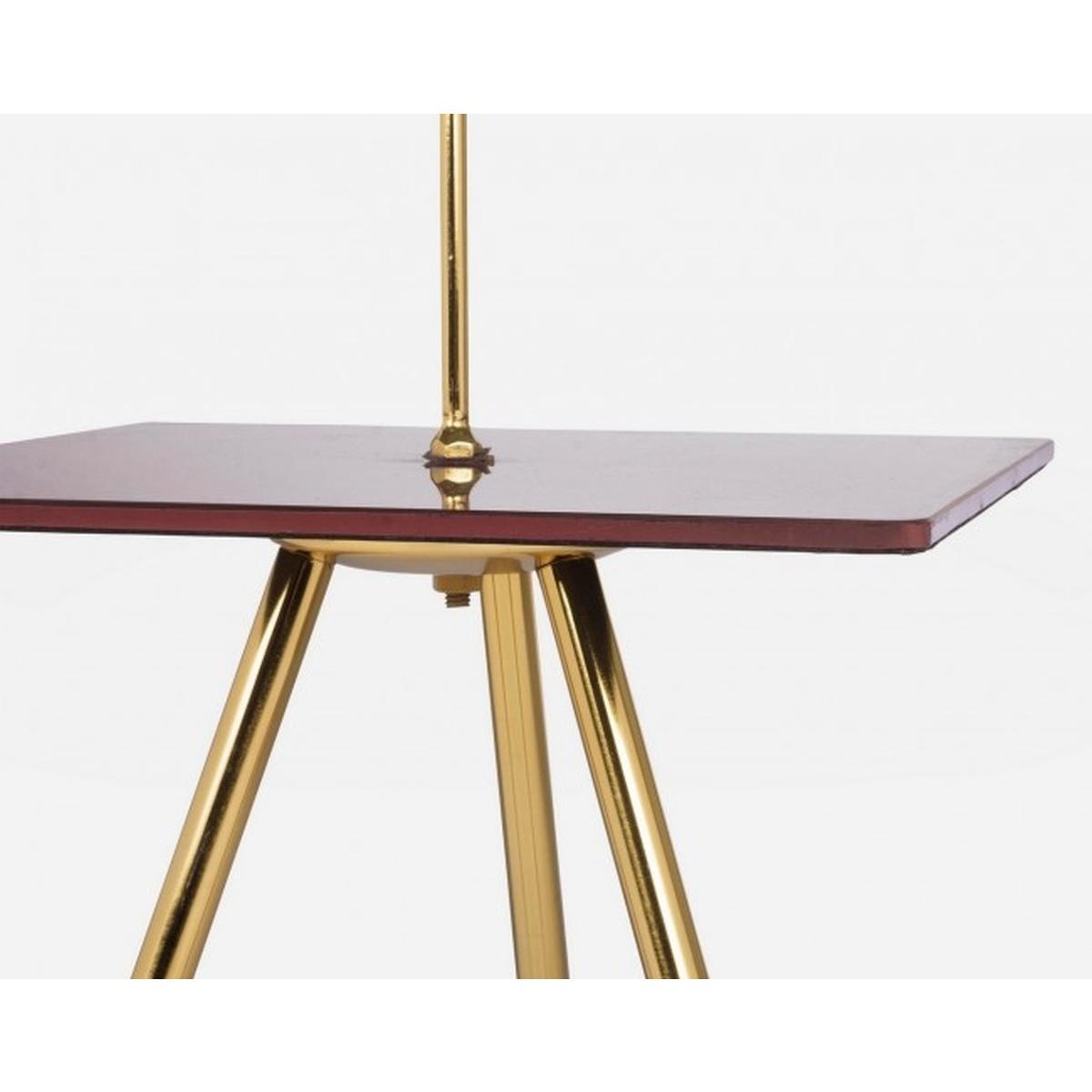 Tavolino Inesh Orchid Quadro cm.35x35 | Bizzotto