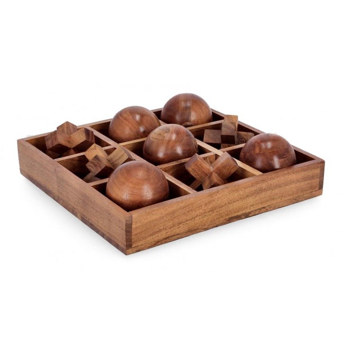 Decorazione Tris Fortune Legno 28,5x28,5 | Bizzotto