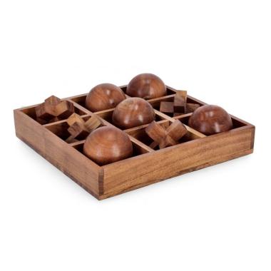 Decorazione Tris Fortune Legno 28,5x28,5 | Bizzotto