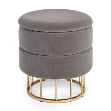 Sgabello Cont. Pavlina Grigio Scuro | Bizzotto